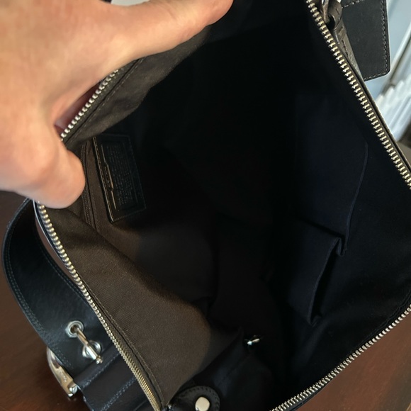 Coach Black Leather Hobo Bag - Picture 16 of 16